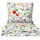  PARURE DE LITERIE 200X220, 100% COTON GROS, DOUBLE FACE, NOMBREUX MOTIFS