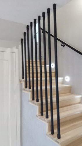 Balustrade Internal vertical railing Harp Lux