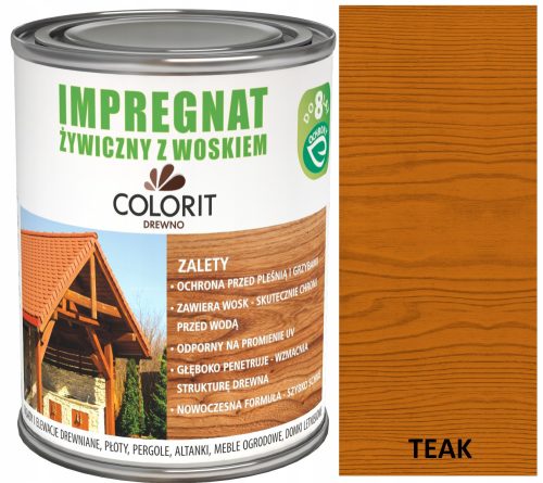 COLORIT RESIN IMPREGNATION WITH TEA WAX 5L