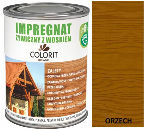 COLORIT resin impregnation with wax WALNUT 5L