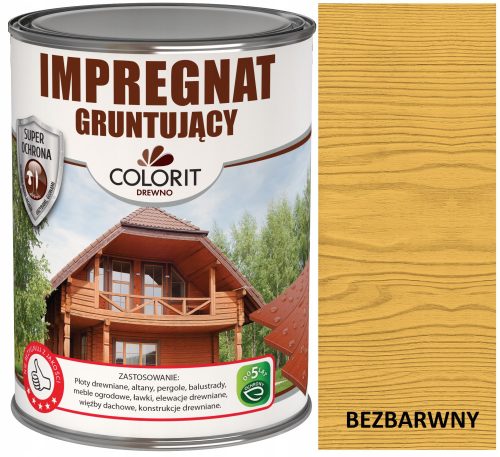 Colorit Wood Impregnation Colorless 4.5 l