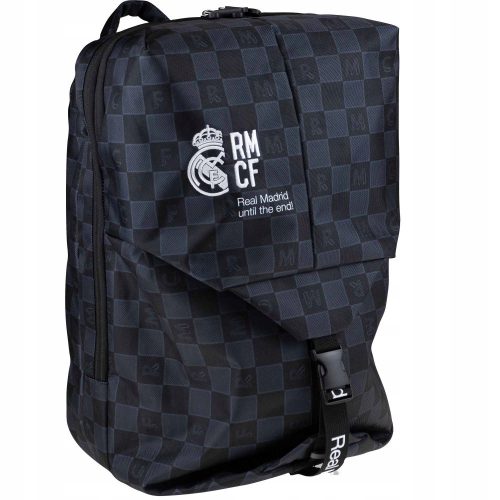  Real Madrid Astra school backpack with one compartment, white, black, 23 years old