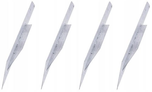 SWIVEL ANCHOR stabilizing CONSTRUCTION CONNECTOR to the ground, 4 PCS, galvanized!
