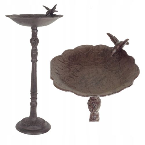  Cast iron birdbath – elegance and practicality in your garden