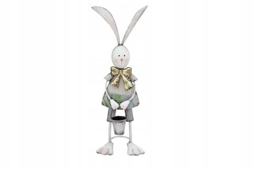  Metal Easter Bunny with Bucket