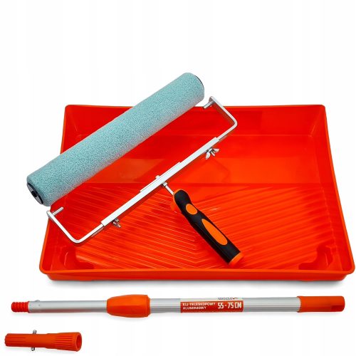 Painting set with motifs 40 cm tray