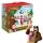  Masha and the Bear blocks the ambulance. Toy for children, a great gift