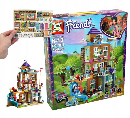  Klocki Friends Treehouse FRIENDSHIP Playground