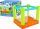 jumping trampoline, bouncy castle + pump