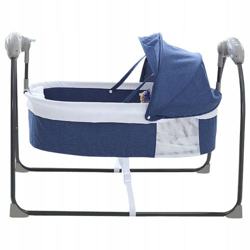  Electric blue cradle for an 18 kg bed