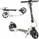  Foldable large city scooter for children, brake wheels, 200 mm, 100 kg, ABEC-9