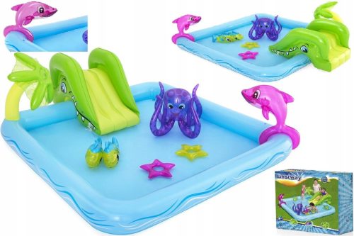  Bestway rectangular inflatable pool 239 x 206 cm