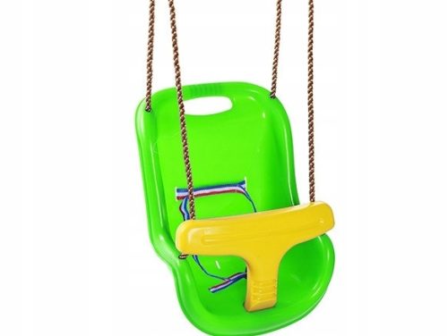 bucket swing seat with straps