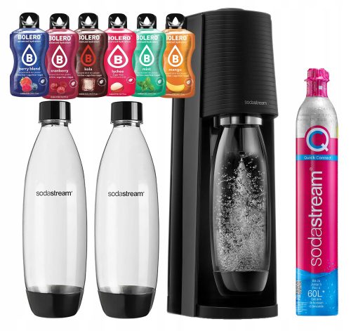  SODASTREAM TERRA Carbonator SIPHON FOR CARBONATED WATERFUSE bottles + Baller