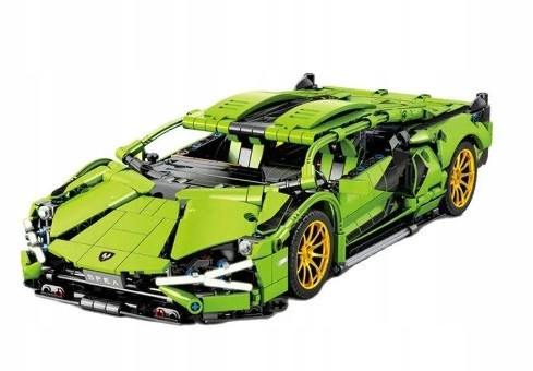  Lamborghini sports car blocks 1280 pieces