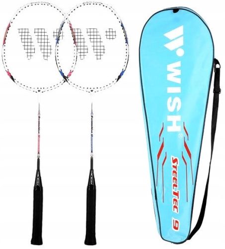 WISH Steeltec 9K racket set + CGROT sports guide