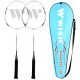WISH Steeltec 9K racket set + CGROT sports guide