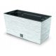  Prosperplast flowerpot 39.5 cm x 18.5 x 19.5 cm plastic white