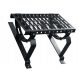 Chimney sweep bench 80 cm for metal tiles 350/35 black 9005