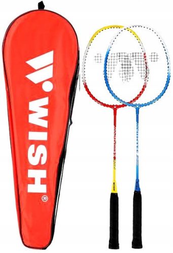 WISH Alumtec 366K Racket with Shuttlecock + CGROT Sports Guide