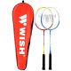 WISH Alumtec 366K Racket with Shuttlecock + CGROT Sports Guide