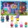  PEPPA PIG FAMILY HOUSE SET AKC FIGURES.