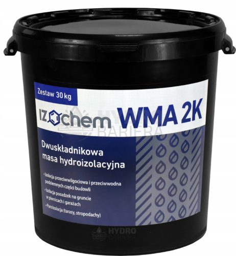 IZOCHEM WMA 2K 30 KG WATERPROOF INSULATION OF THE FOUNDATION WEIGHT KMB