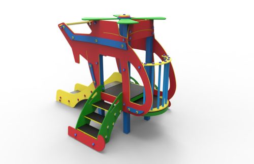 PLAYSET - HELICOPTER WITH SLIDE Playground