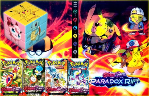  SET ORIGINAL POKéMON CARDS + 120 CARDS + ALBUM + KEYRING + DICE + POKEBALL