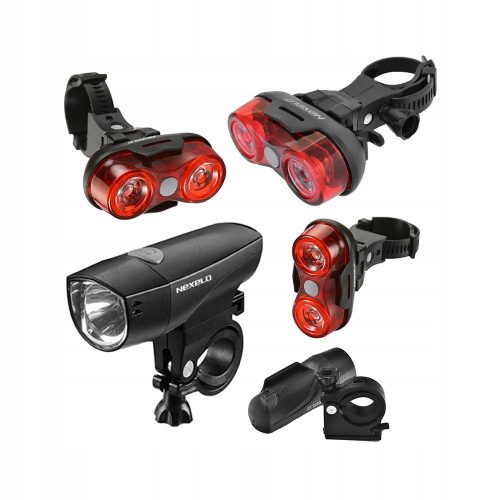  Nexelo Bicycle Light L177005NEX Battery + Nexelo Nex Bicycle Light 70 lm Battery