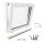 White PVC tilt window 50x60 500x600 tiltable