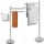  Freestanding 3-ARM ROTATING towel rail with movable arm