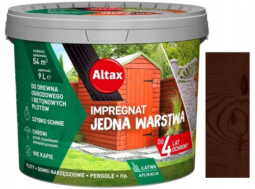 Altax resin impregnation 9 l brown