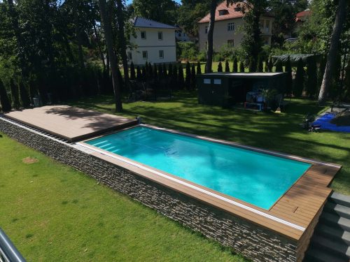 Dorpol rectangular swimming pool 600 x 300 cm