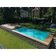 Dorpol rectangular swimming pool 600 x 300 cm