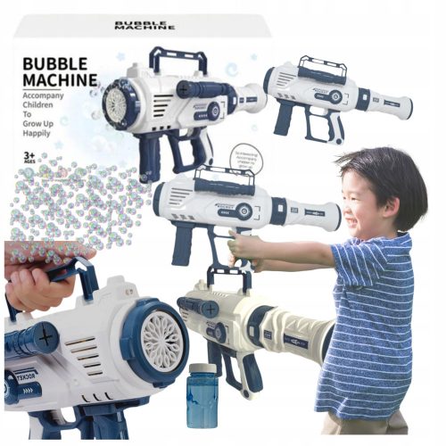 GUN, GUN, BUBBLE MACHINE, LIGHT, LIQUID