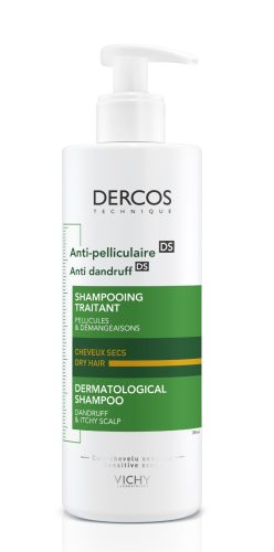Vichy Dercos Anti-Dandruff Shampoo for Dry and Damaged Hair