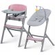  Kinderkraft Calmee Aster Pink Feeding Chair with Rocker