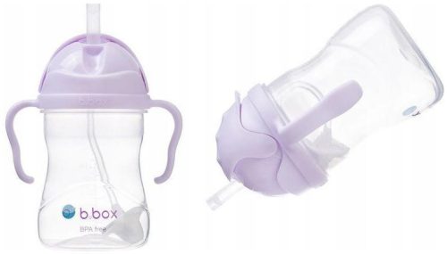  B.box Gelato Bottle with Straw, Purple BB00518