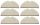  MOP for Xiaomi Roborock S5 S6 S5max S6max S50 S55 S60 Q7 Q7+ CLUTCH 6 pieces