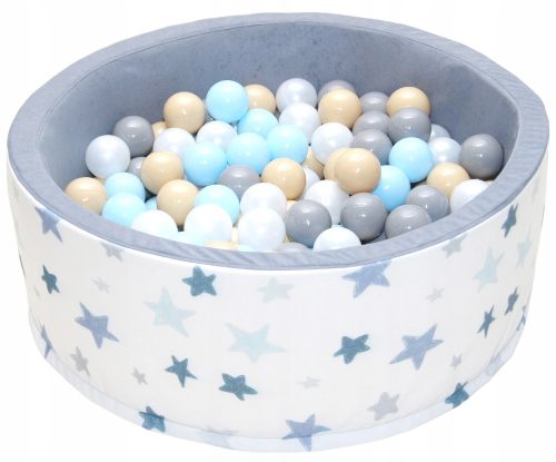  Dry pool with balls 200 pieces for children with balls 80x30 WELOX