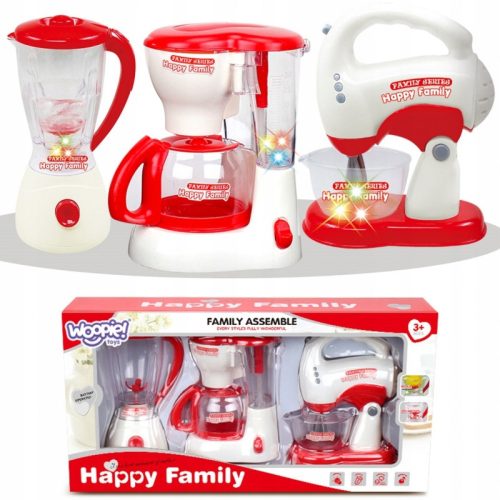  WOOPIE 3in1 Children's Household Appliances Set Mixer Blender