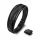  Men's Genuine Leather Bracelet [Braid] - Black