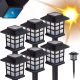  Aigostar embedded solar lamp, black, 32 cm, 6 pcs.