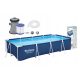 Garden pool 400x211x81 cm Bestway 56424 with pump