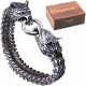  Viking Thor Wolf Bracelet Surgical Steel 316L