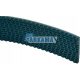 PVC conveyor belt Supergrip Gras 5.3 mm petrol green conveyor belt