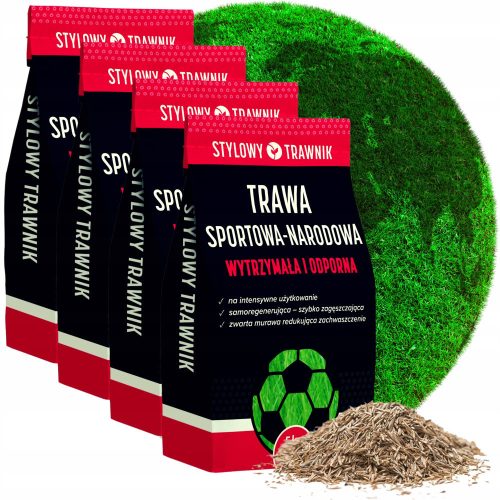  Ornamental grass, grass mixture, for shady areas, garden, sport Stylowy Trawnik 800 m² 20 kg