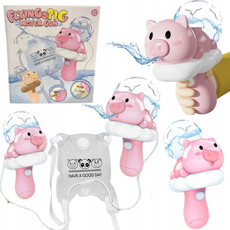 CLOUD PIG WATER GUN WITH TANK + BACKPACK