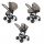  Foppapedretti UP3 I-Size Travel System Sabbia Multifunctional Stroller